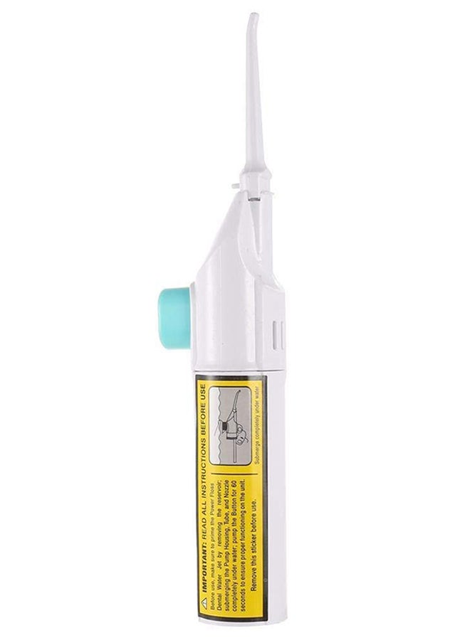 GEMWON Pressure Oral Irrigator Dental Water Jet Pick Flosser For Teeth Cleaner White 0.31kg - Image 1