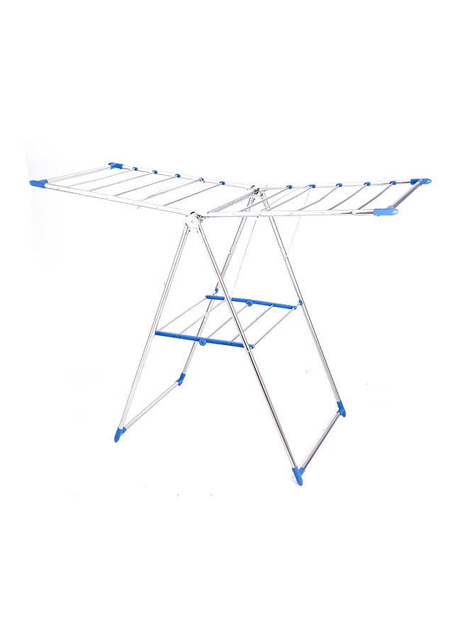 مارزو حامل تجفيف الملابس فضي / أزرق 1متر