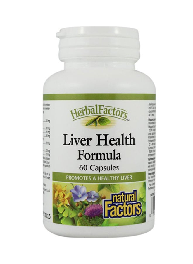 natural Factors Liver Health Formla Veg 60 Cap 