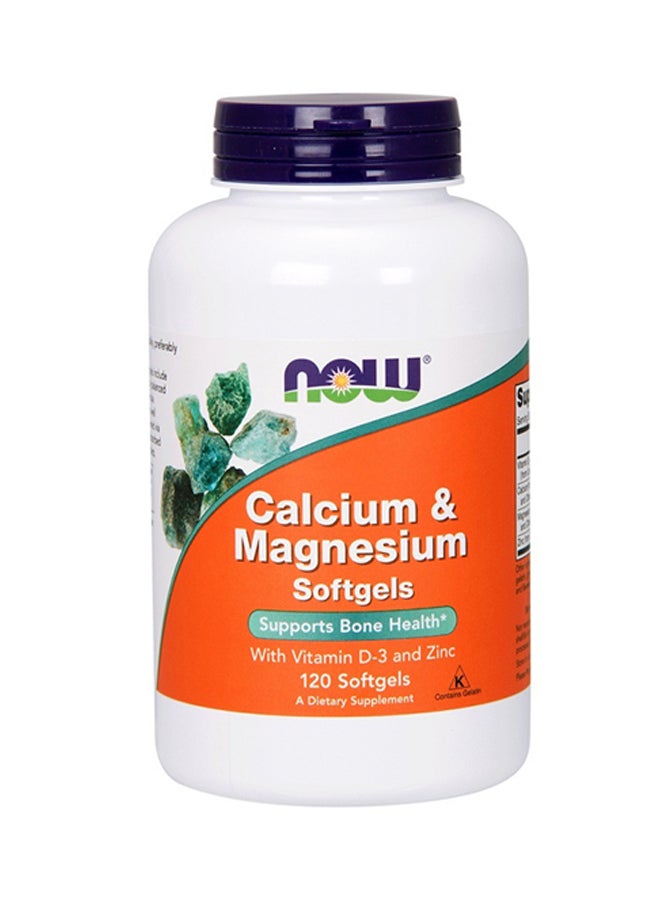 كبسولات هلامية من الكالسيوم والمغنسيوم