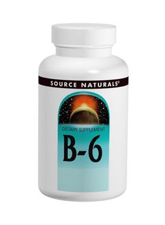 Source Naturals Dietary Supplement B6 500Mg 50 Tablets 