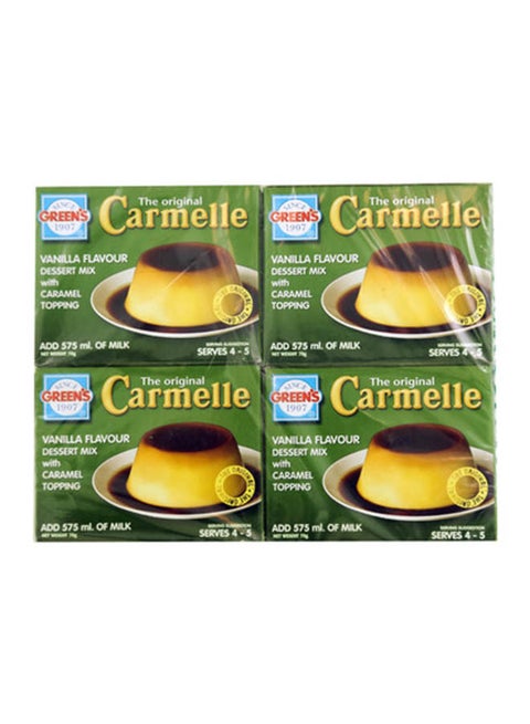 Dessert Mix With Caramel Topping 70grams Pack of 12