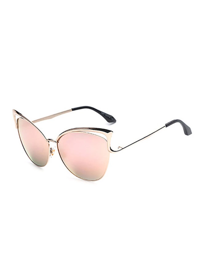 شاربدو نظارة شمسية بإطار على شكل عين القطة مع عدسات حماية من الأشعة فوق البنفسجية للنساء