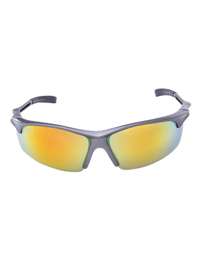 نظارة شمسية بإطار ملفوف وعدسة واقية من الأشعة فوق البنفسجية unisex