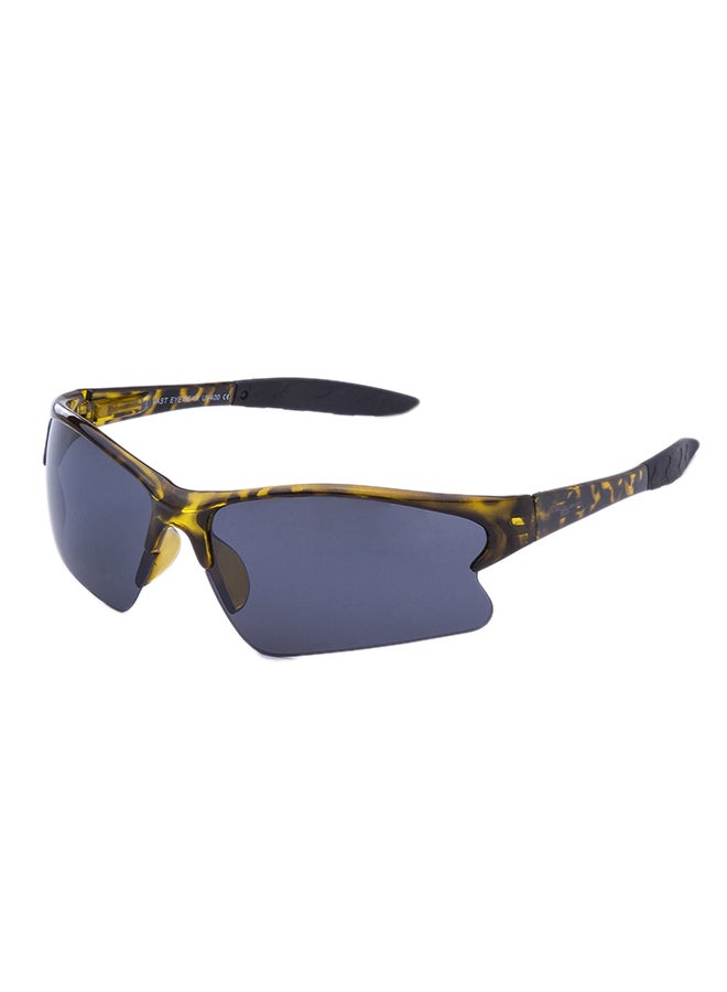 شاربدو نظارة شمسيّة مستطيلة الشكل بعدسات واقية من الأشعة فوق البنفسجية