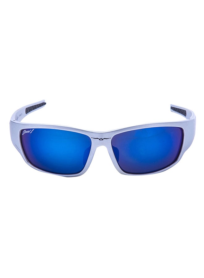 شاربدو نظارة شمسيّة مستطيلة الشكل بعدسات واقية من الأشعة فوق البنفسجية