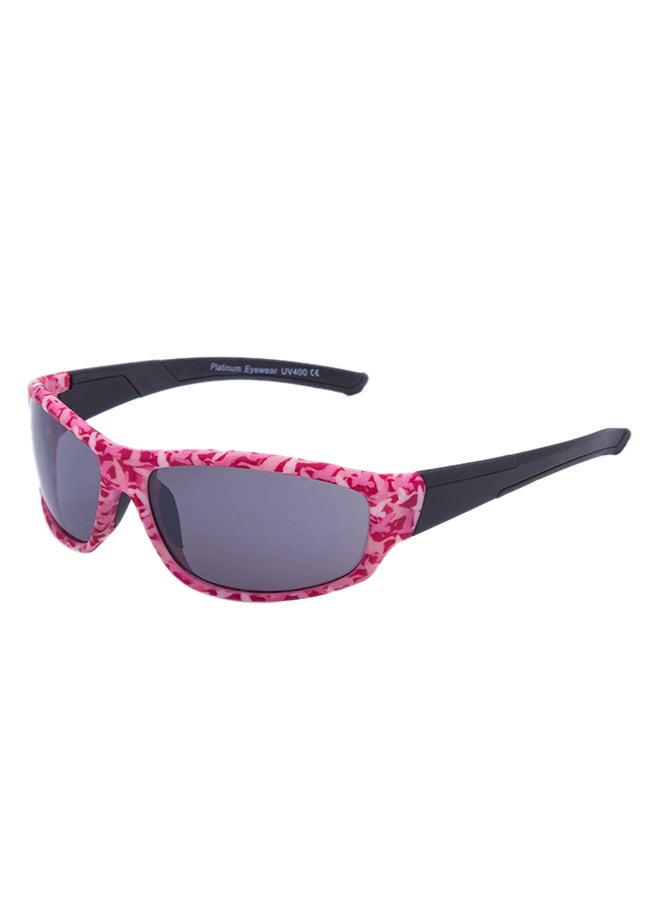 نظارة شمسية بإطار مستطيل وعدسات واقية من الأشعة فوق البنفسجية