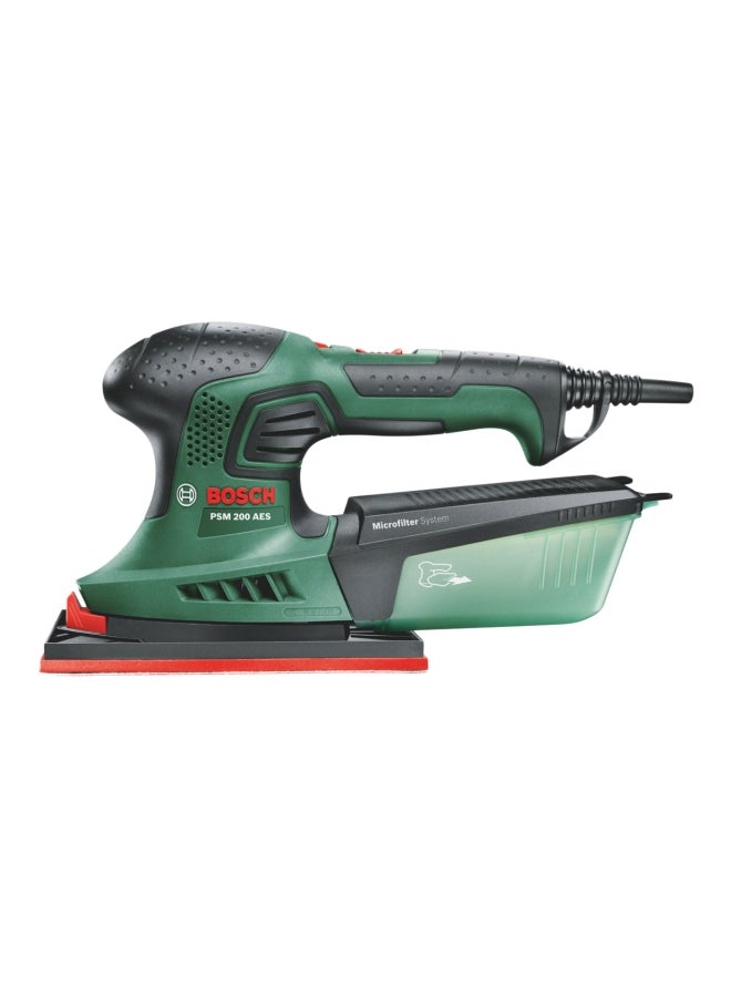 BOSCH - PSM 200 AES Multi Sander Green/Black/Red - Image 1
