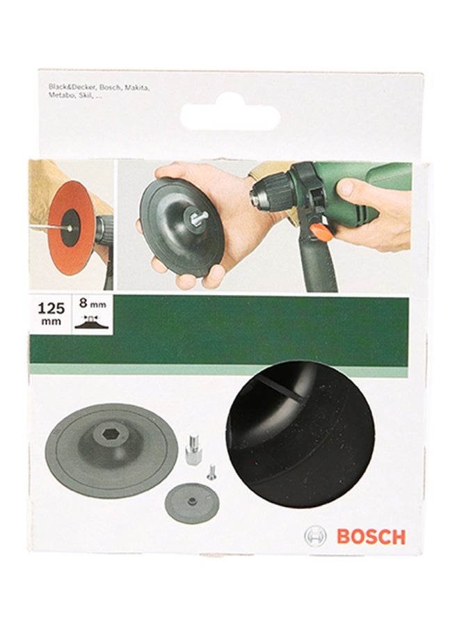BOSCH Backing Pad Black 12.5cm
