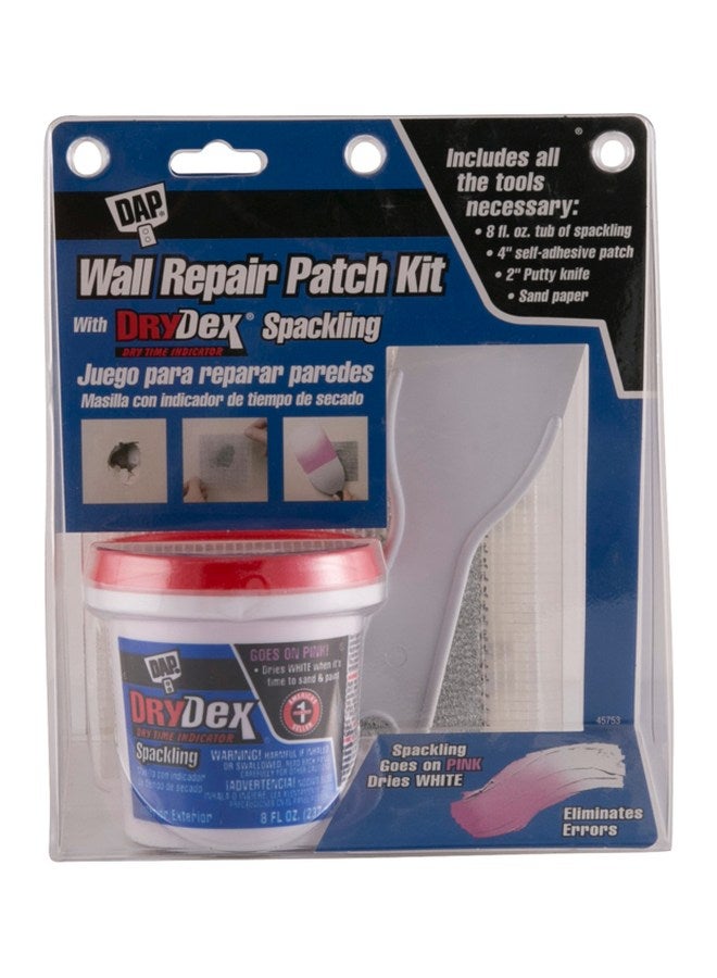 4-Piece Wall Repair Patch Kit White - v1555410780/N23564914A_1