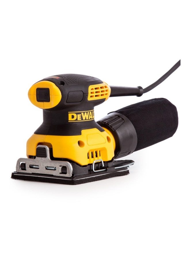 DEWALT Orbital Palm Grip Sander Black/Yellow/Silver  - Image 1