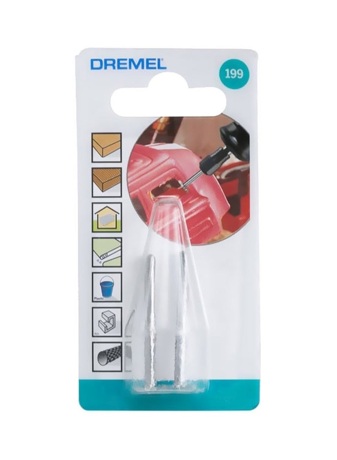 DREMEL 2-Piece High Speed Cutter Silver