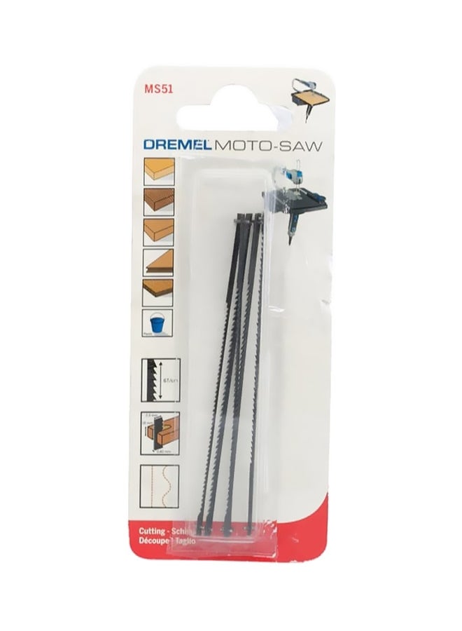 درمل شفرة دقيقة لقطع الخشب موتو-سو أسود