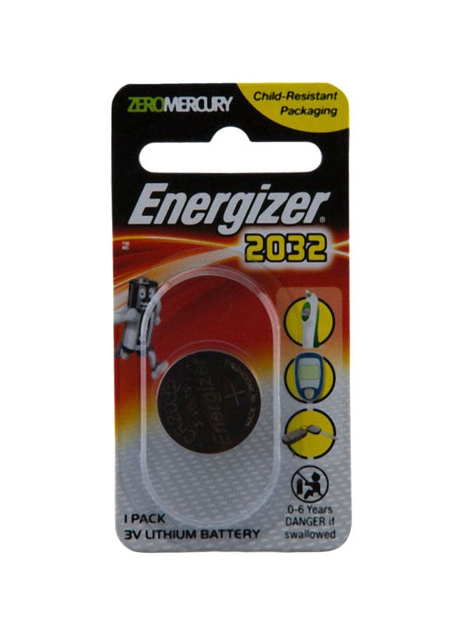 Energizer 2032 Lithium Coin Battery Silver