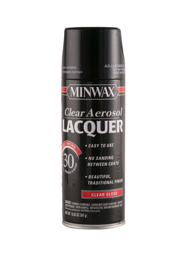 Minwax Aerosol Lacquer Clear 347grams