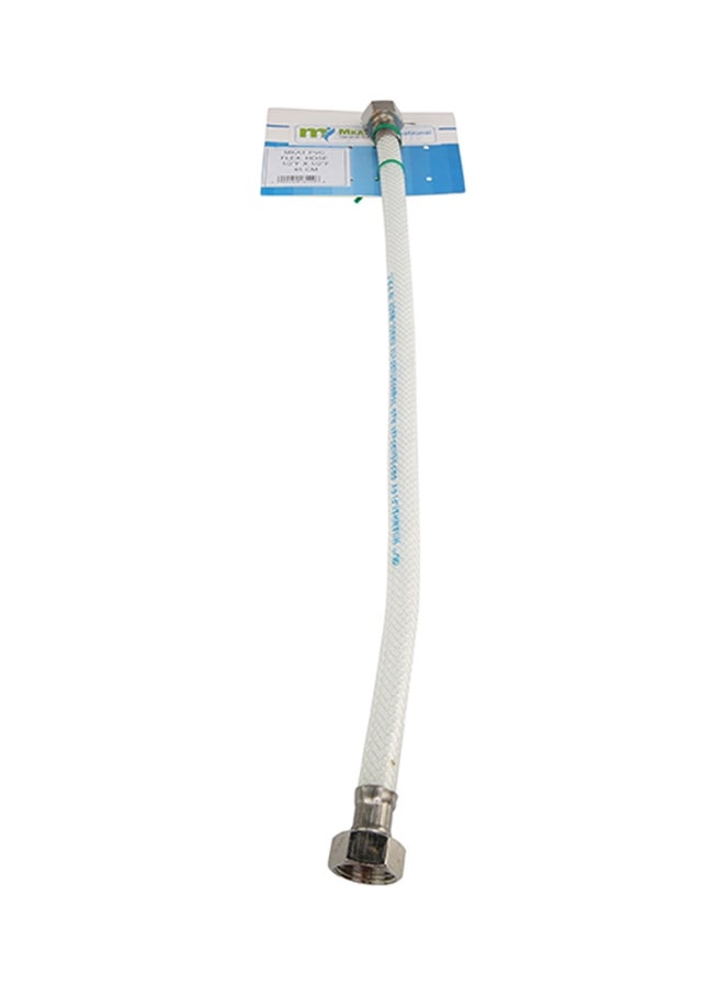 Mkats Flex Hose White/Silver 45x1.27cm