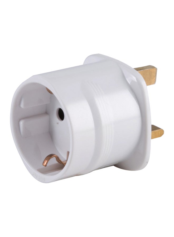 OSHTRACO 2-Pin Plug Converter White
