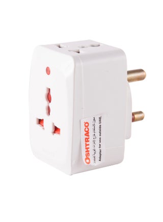 3-Way Multi Plug Socket Adapter White - v1555411117/N23570057A_1