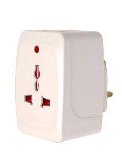 Power Plug Adapter White