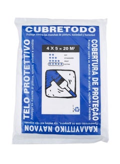 Roll Roy Extra Strength Drop Sheet White 4x5meter 