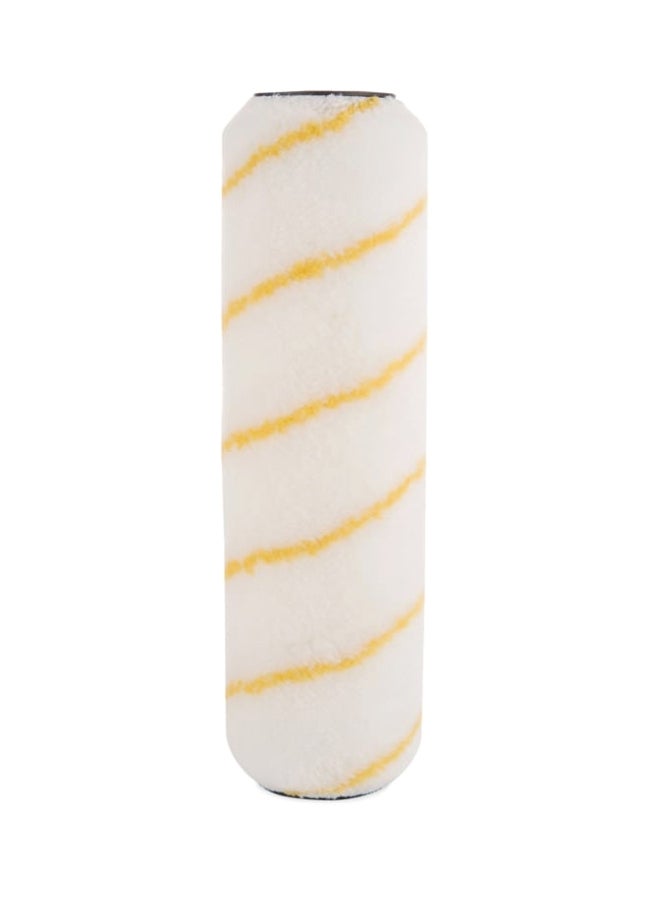 Rolling Dog - Metal Smart Clip Paint Roller Cover White/Yellow - Image 1