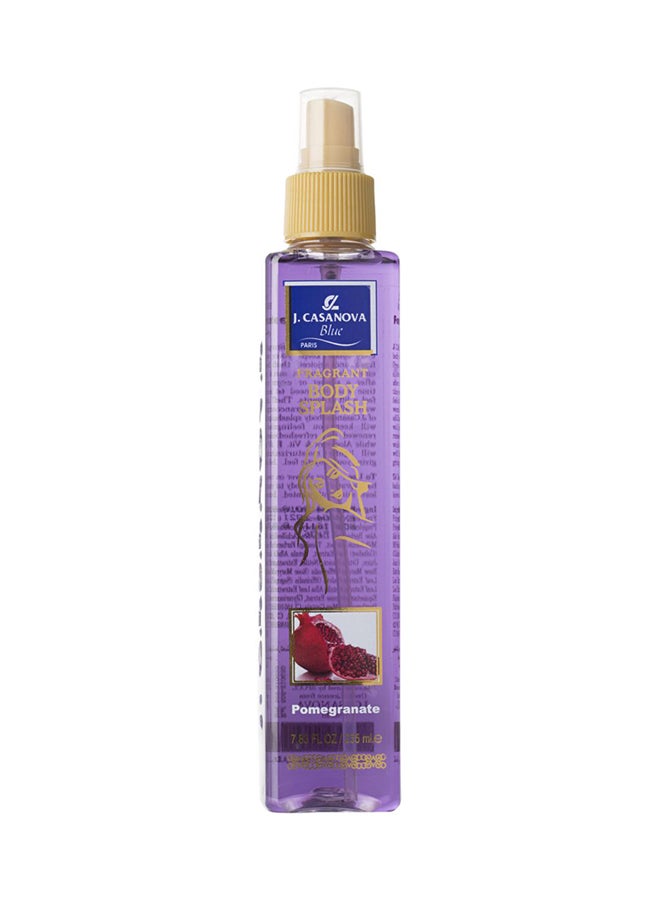 Casanova Blue Body Pomegranate Scent White 235 ml