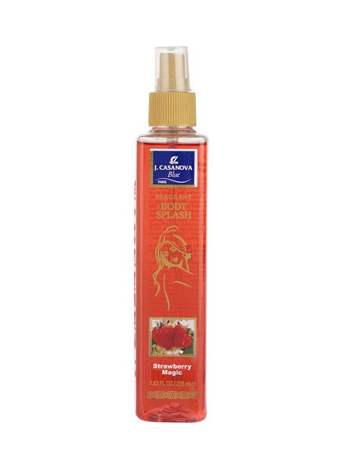 Blue Body Spray Strawberry Scent 235ml