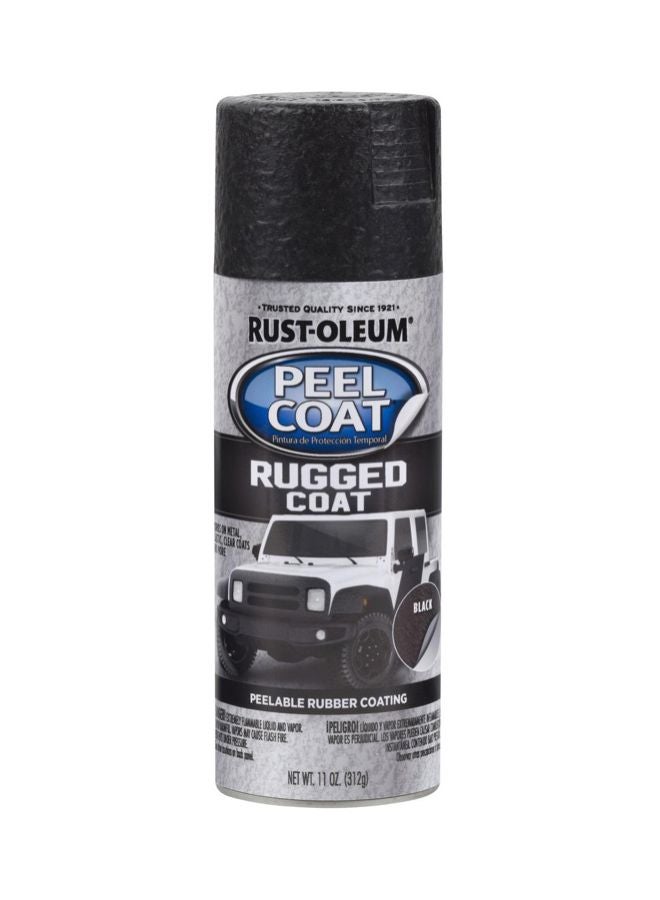 RUST-OLEUM Peel Coat Spray Paint Black 312grams