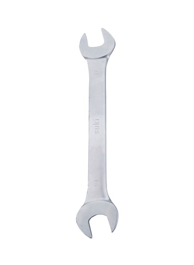 suki Double Open End Wrench 17 x 19 mm Silver 