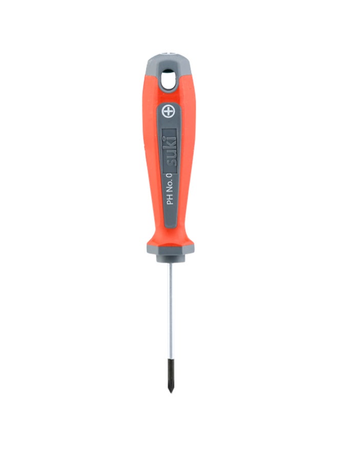 suki PH0 Screwdriver Orange/Grey/Silver 
