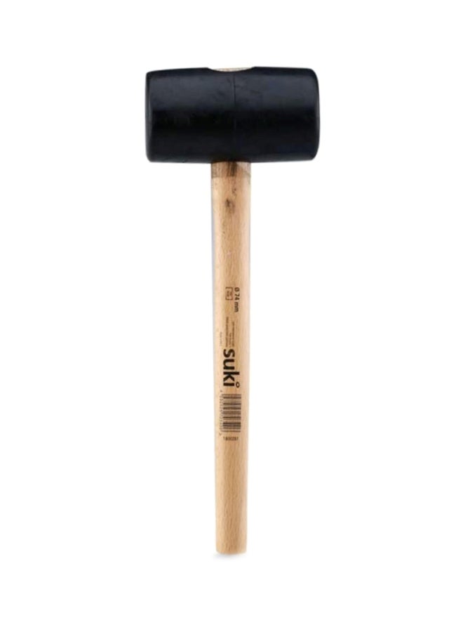 suki DIN 5128 Rubber Mallet Brown/Black 
