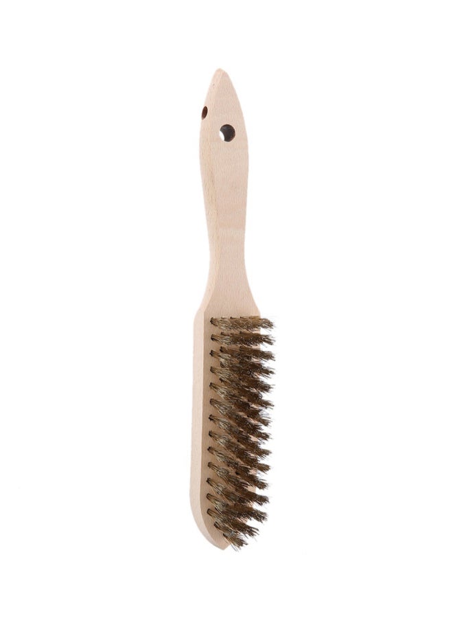 suki 5 Row Cleaning Brush Brown/Beige 