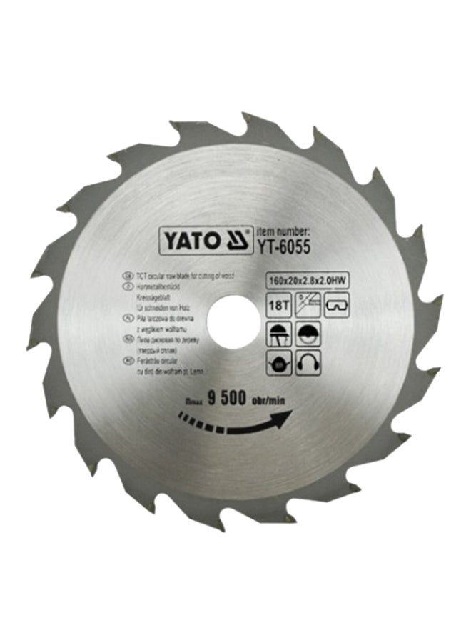 Yato Circular Saw Blade For Wood Silver/Black
