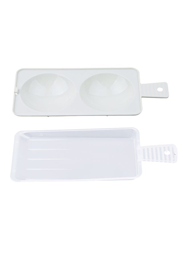 Steamed Egg Machine White 23x10x4cm