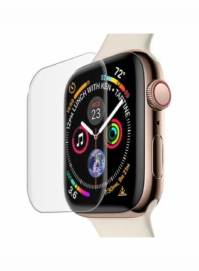 Kingstore - Screen Protector Film For Apple Watch Series 4 40Mm Transparent Frosted Clear Screen Protection Film - Image 1
