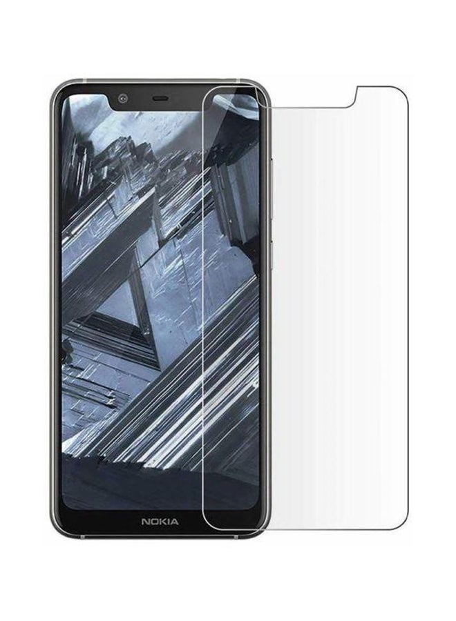Kingstore Nokia 5.1 Plus (Nokia X5) 2.5D Curved Full Coverage Tempered Glass Screen Protector