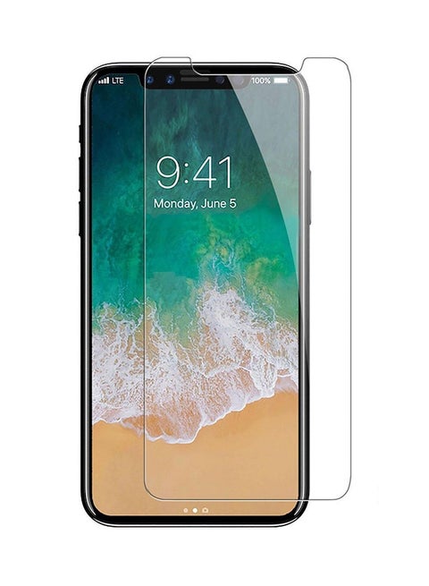 Pzoz Screen Protector For Apple iPhone X Tempered Glass