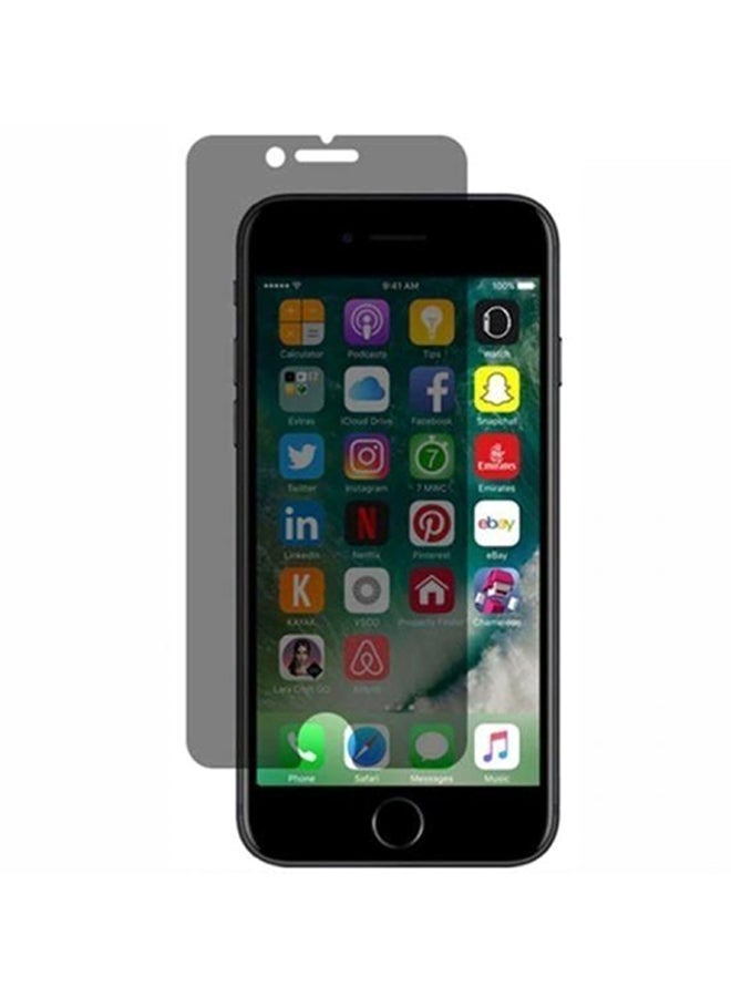 Privacy Screen Protector For Apple iPhone 7 And Apple iPhone 8 Anti Spy Tempered Glass Film