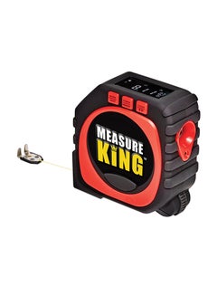 3-In-1 Digital Measuring Tape Black 17x6meter