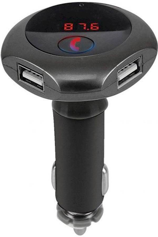 Bluetooth FM Transmitter With Dual USB Charger - Image 1