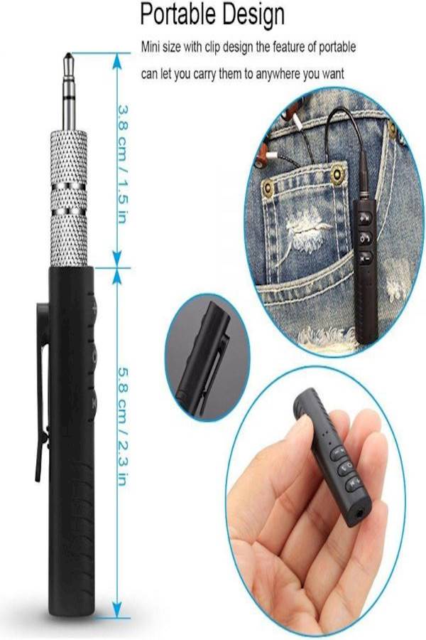 Wireless Bluetooth Receiver Car Kit