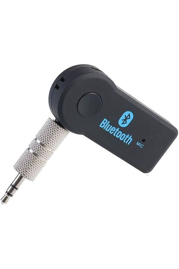Generic 3.5MM Wireless Car Bluetooth Aux Music Receiver With Mic Black  - Image 4