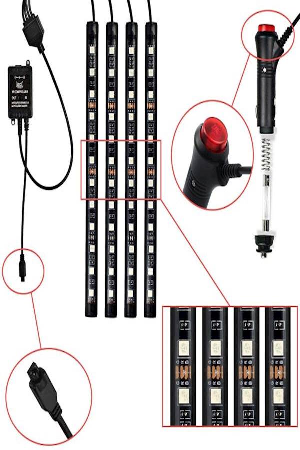 Generic - RGB LED Strip Light With Remote Control - Image 1