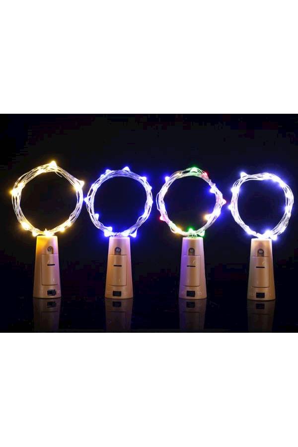 Generic - Bottle Stopper Lamp Multicolour - Image 1