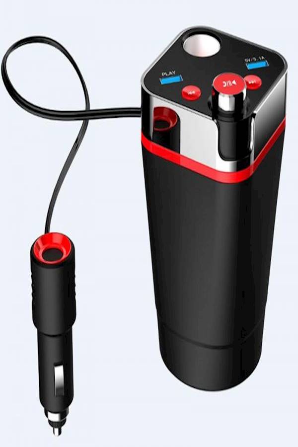 Generic Bluetooth USB FM Transmitter With LCD Modulator - Image 2