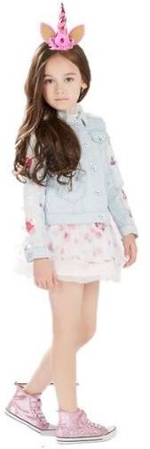 رباط رأس بتصميم قرن اليونيكورن متعدد الألوان - Image 2