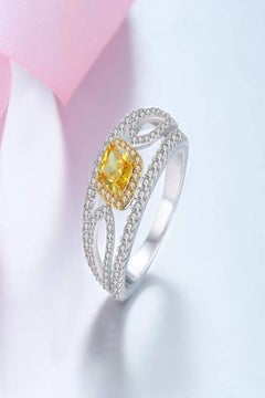 Qings Gold Plated Zircon Studded Ring  - Image 2