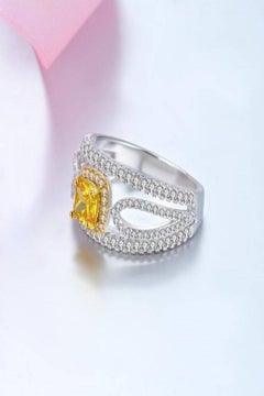 Qings Gold Plated Zircon Studded Ring  - Image 4