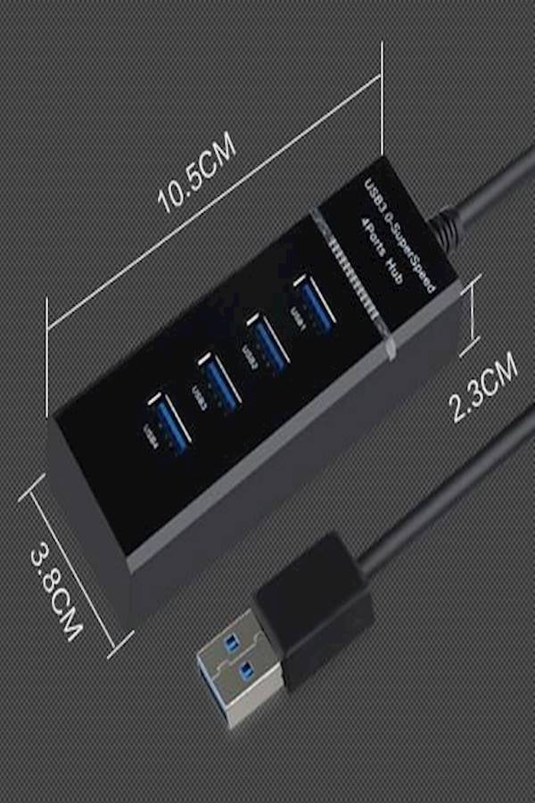 ماركة غير محددة مُحول بمحور موزع مع 4 منافذ Usb 3.0 عالي السرعة  - Image 4