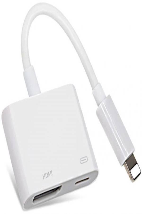 Generic - Lightning to HDMI HD Converter White - Image 1